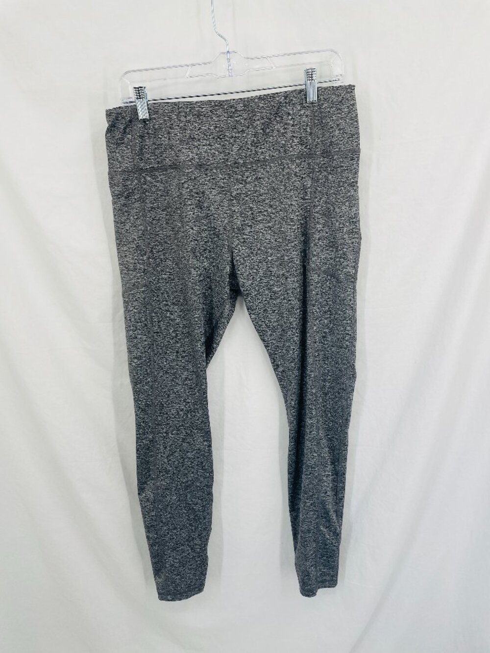AVIA Athletic Leggings Gray Heathered